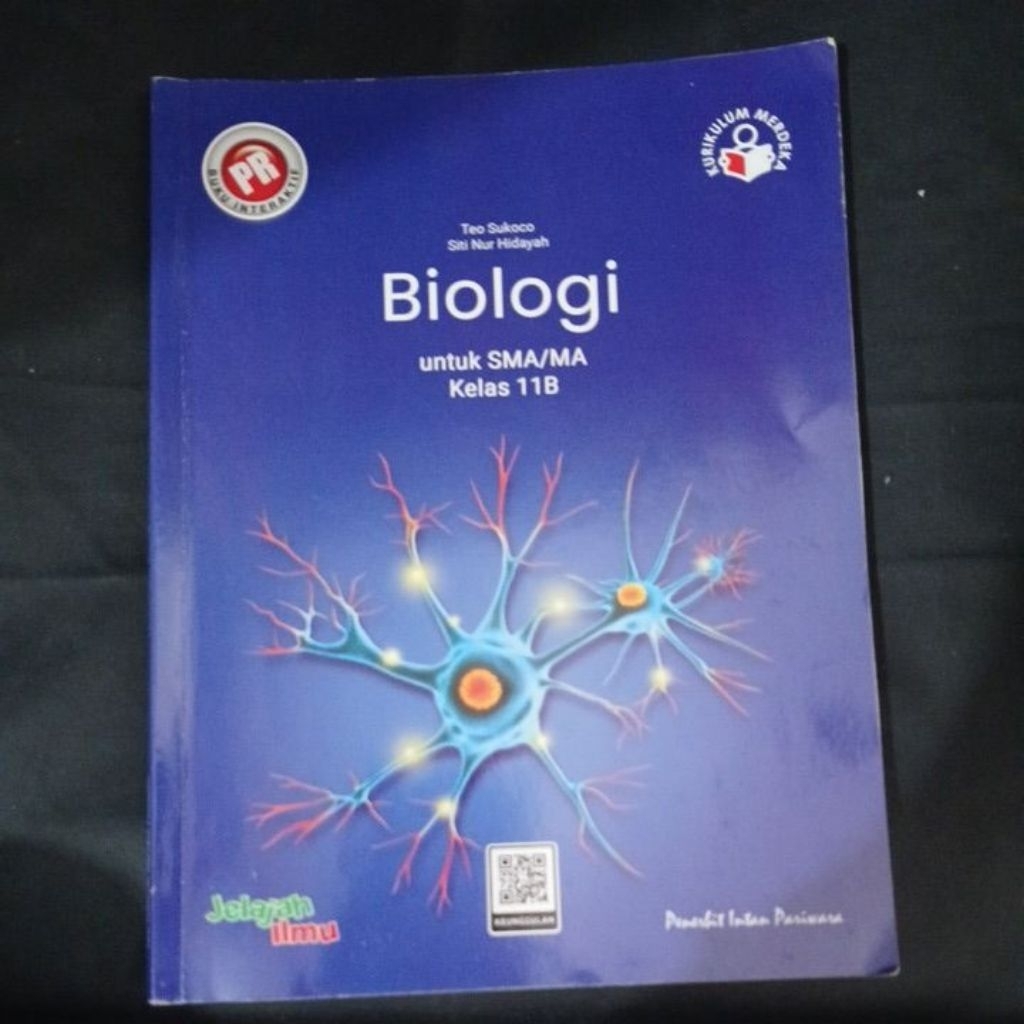 Pr buku interaktif Biologi untuk SMA MA  kelas 11 B kurikulum merdeka
