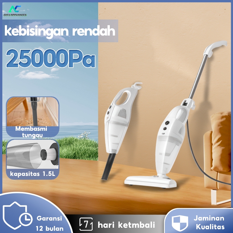 TIXX 25000Pa Vacuum Cleaner Handheld 9 in 1 Silent Vacuum Cleaner home penyedot debu