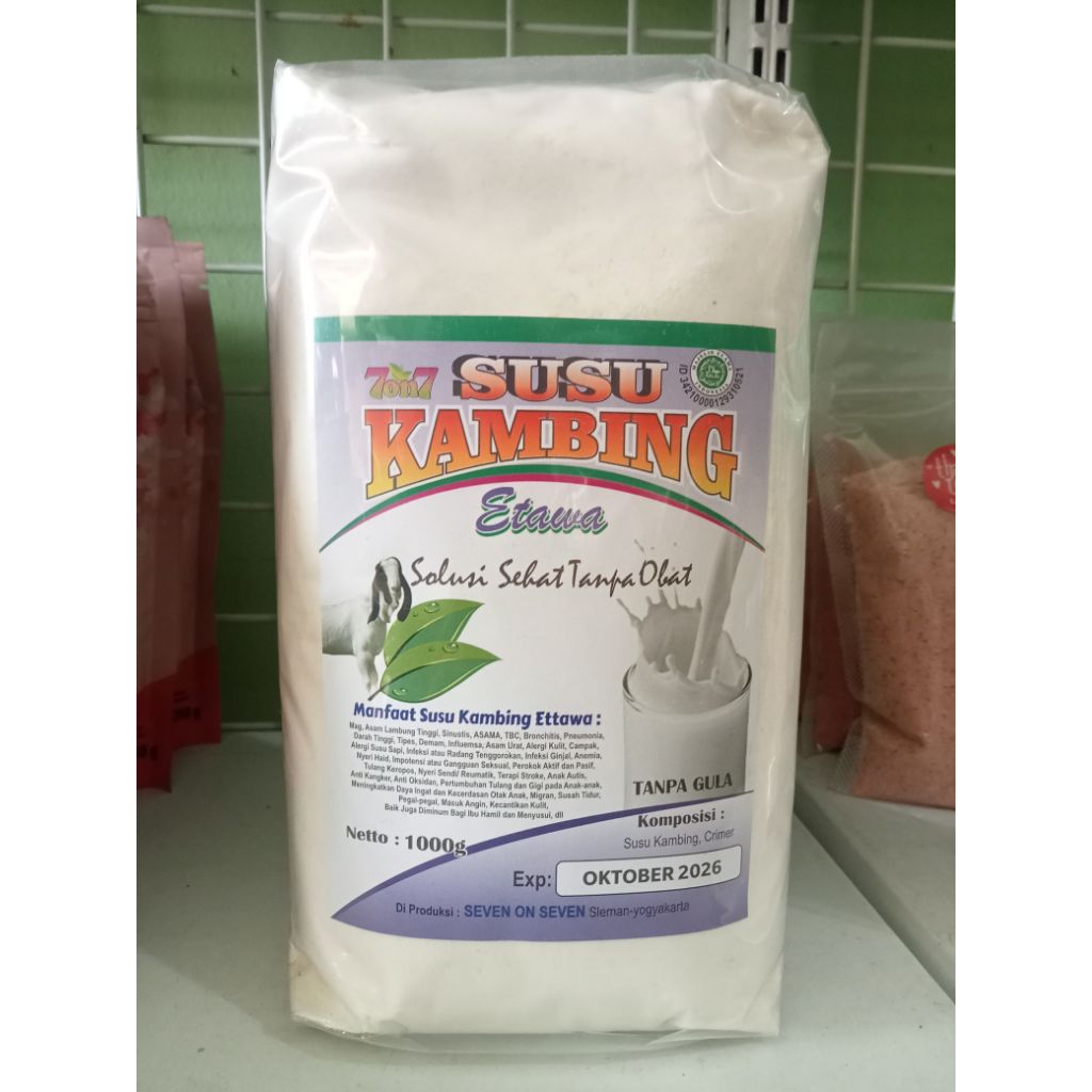 Susu Kambing Bubuk 7on7 Tanpa Gula