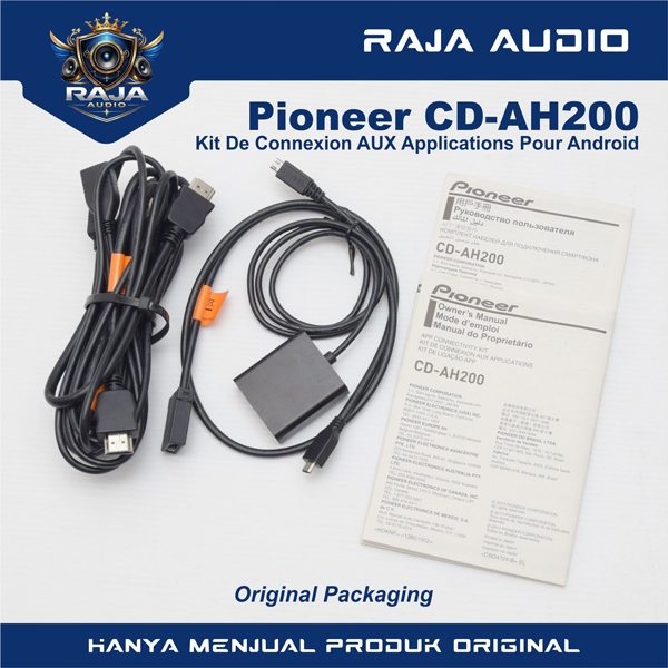 Pioneer CD-AH200 Android Connection Kit – Kabel HDMI AUX AppRadio Pioneer