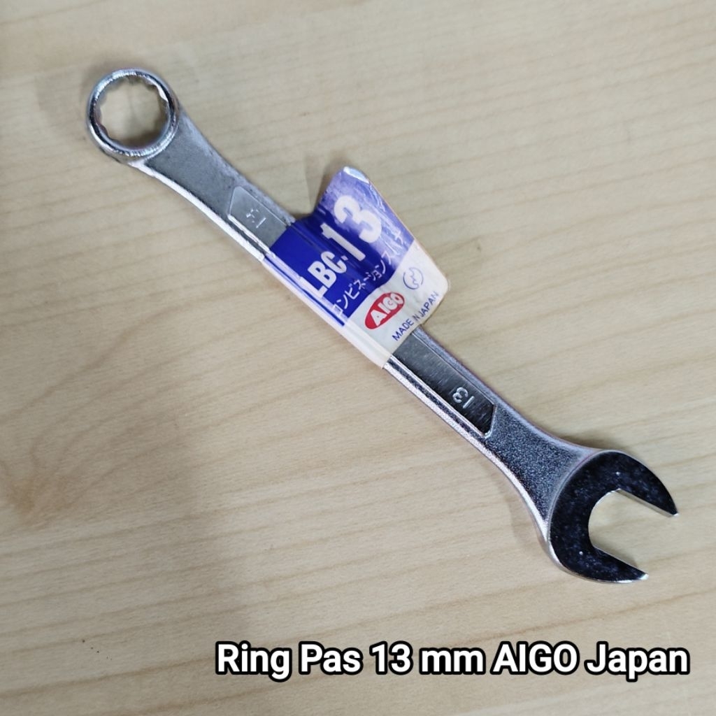 AIGO 13 mm Kunci Ring Pas Combination Wrench