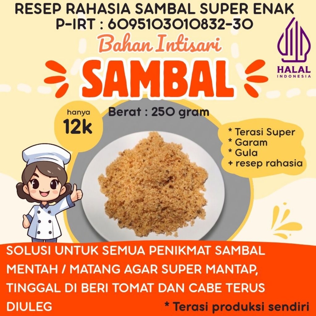 Resep Racikan Sambal Super Enak
