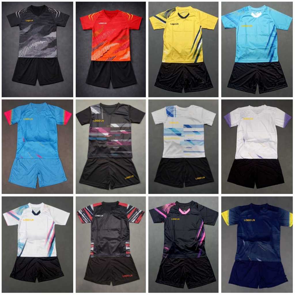 Setelan Badminton Anak Setelan Olahraga Anak Best Quality Badminton Jersey Kaos Bulutangkis Olimpiad