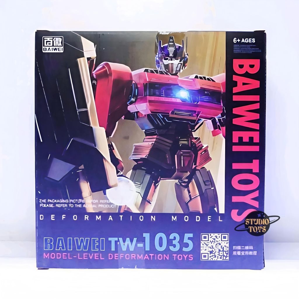 Baiwei Toys TW-1035 KO Studio Series SS-112 Transformers One Optimus Prime Action Figure