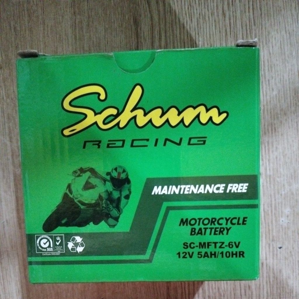 AKI MERK SCUM 6 V 12V 5AH/10HR