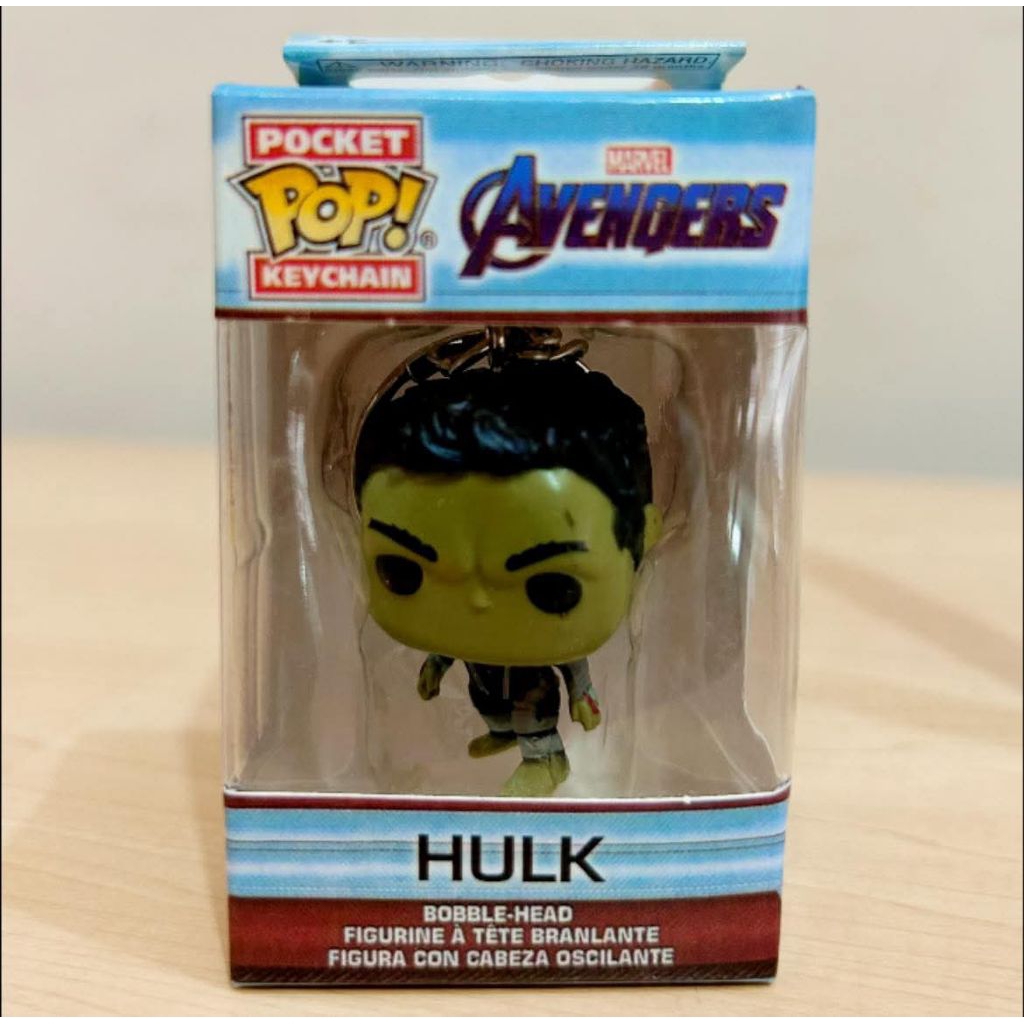 Mainan action figure pop keychainhulk marvel avangers avengers Pocket POP keychainFunko popKey chain