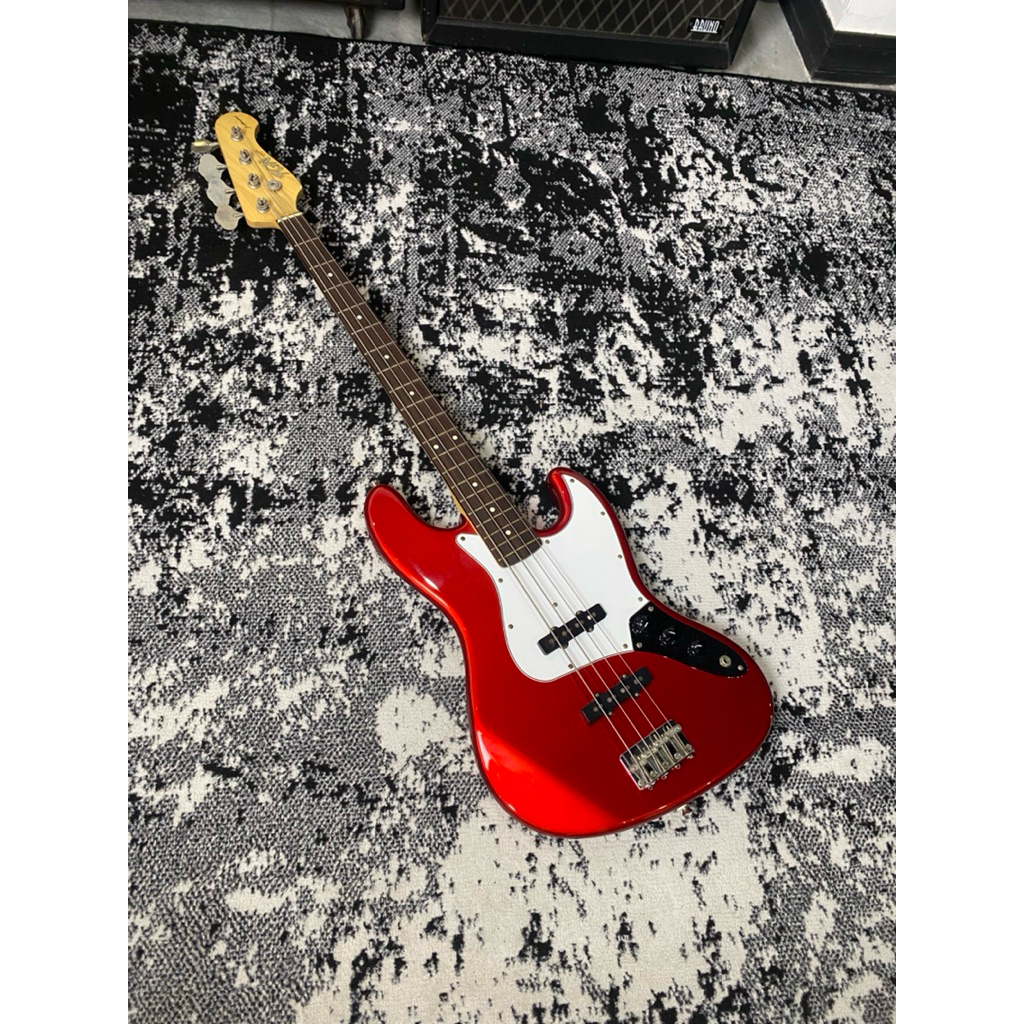 FGN Fujigen J Standard Jazz Bass Made in Japan Red