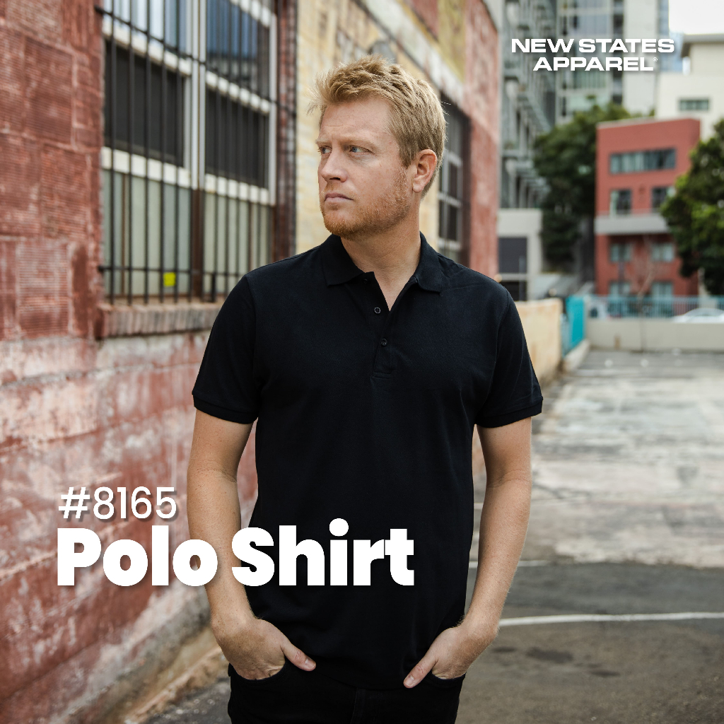 New States Apparel Premium Polo Shrit 8165