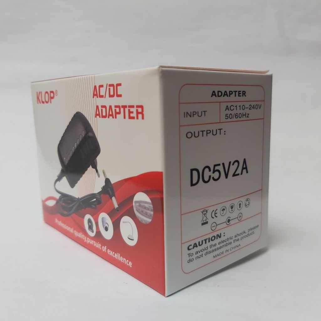 Adaptor 5V 2A Klop