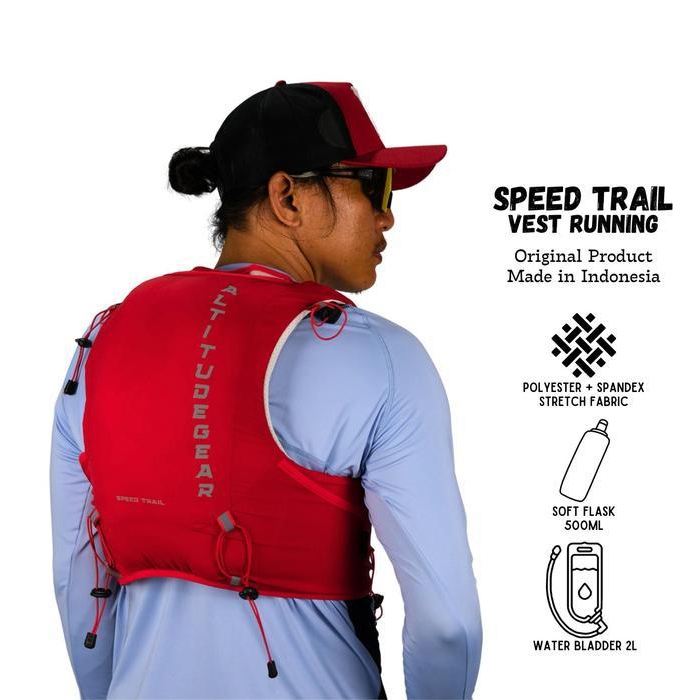 Eiger - Tas Lari Trail - Hydropack 10L Outdoor Pria Wanita