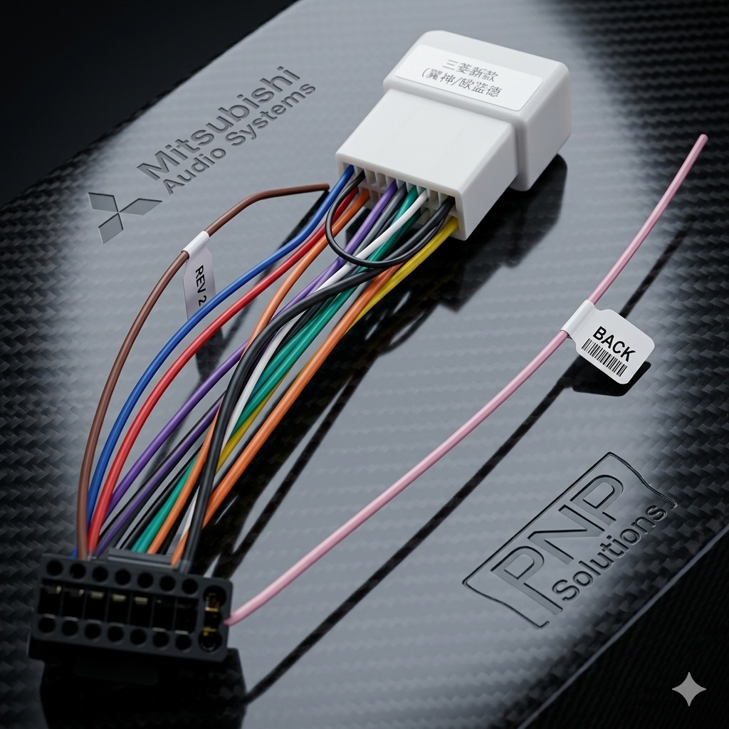 KABEL SOCKET PNP HEAD UNIT ANDROID MITSUBISHI / SOKET PNP HEAD UNIT MITSUBISHI / KABEL PNP MITSUBISH