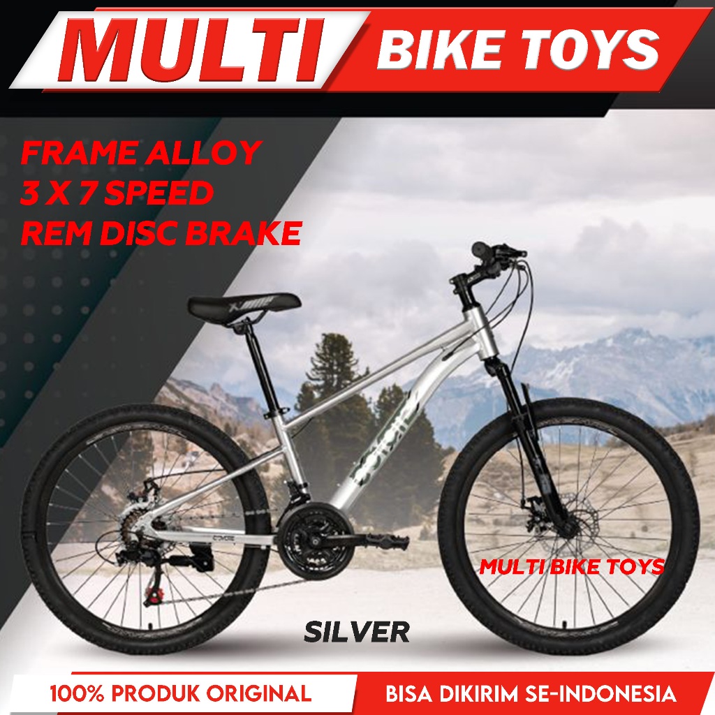 SEPEDA GUNUNG MTB 20 24 26 27.5 INCH ELEMENT COYOTE SPY FRAME ALLOY
