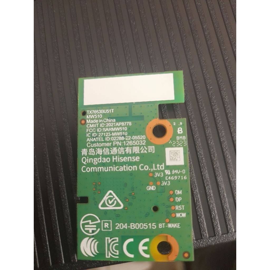 wifiboard tv hisense 50A65N