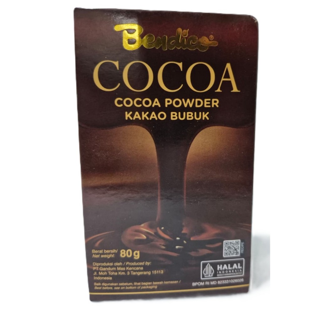 Bendico Cocoa Powder Coklat Bubuk 80gr