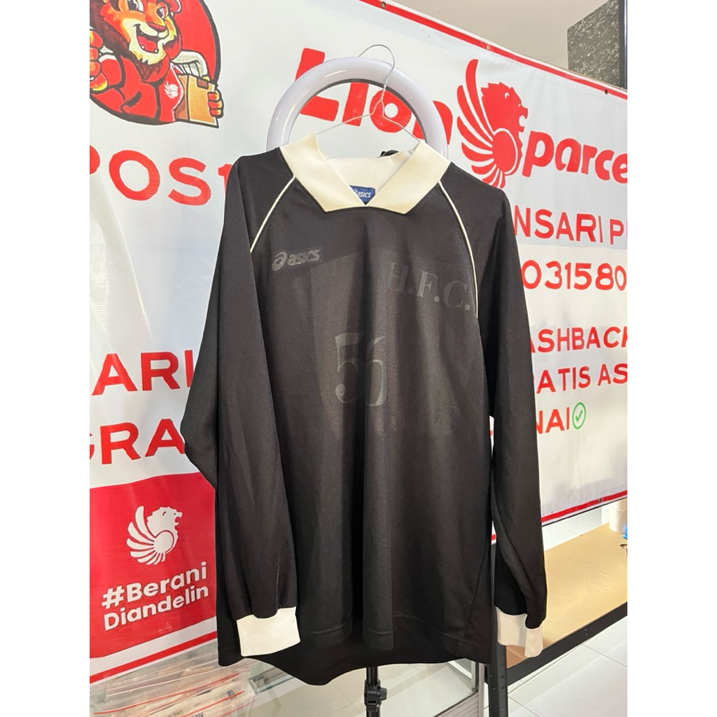KDL-387 Original Asics template, bahan rework kerah timnas Indonesia home Piala Asia 1996, atau fant