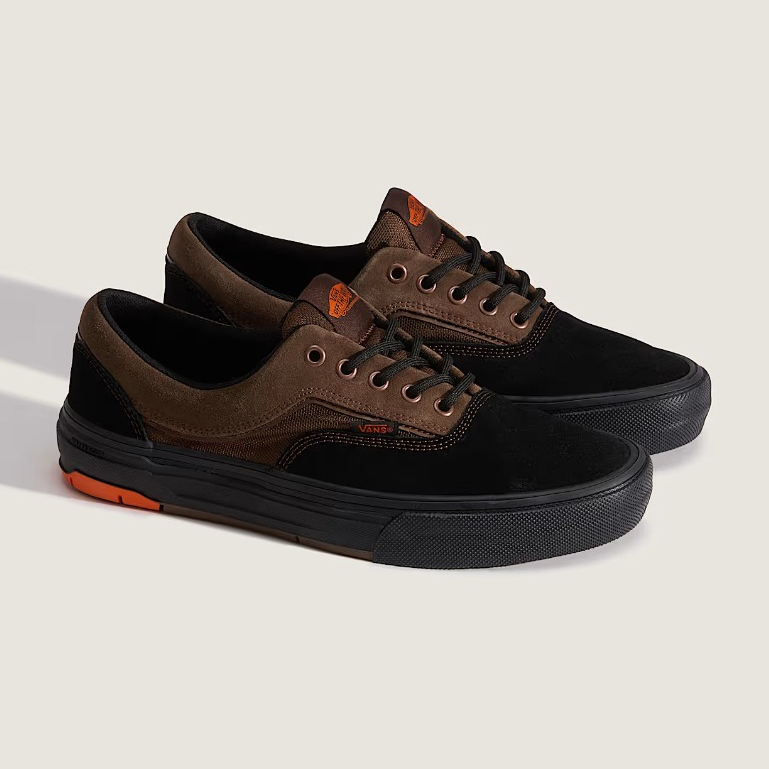 VANS SKATE ERA WAFFLECUP SHOES BLACK/BROWN