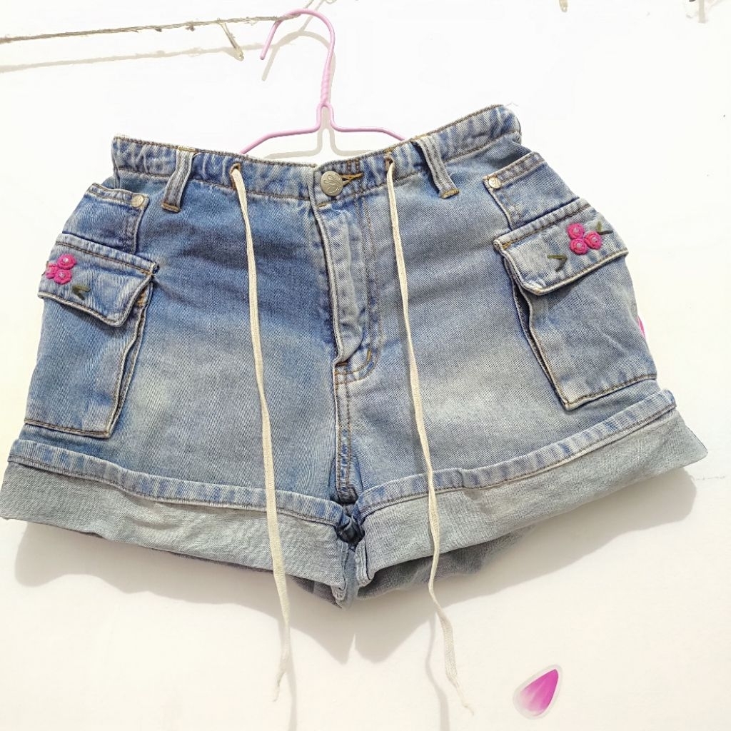 Celana Pendek Cargo Vintage