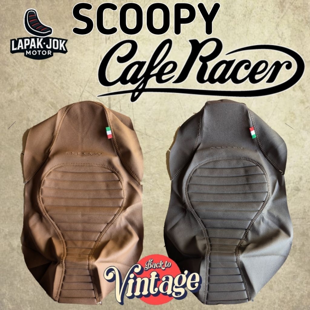 JOK SCOOPY CAFERACER VINTAGE MODEL KLASIK