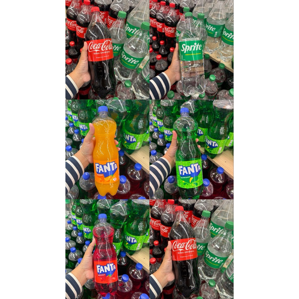 Coca Cola Fanta Sprite 1500ml 1.5L