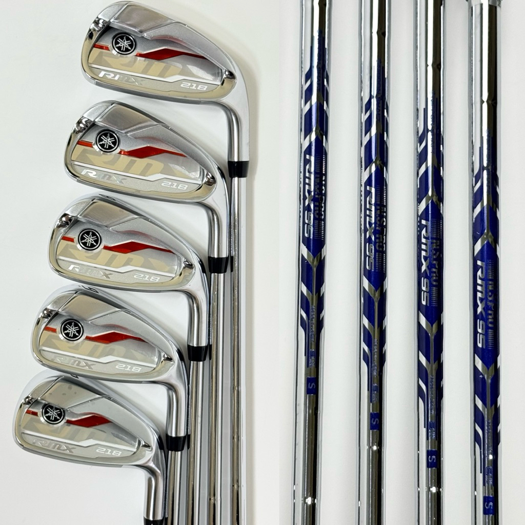 Iron Set Golf Yamaha RMX 218 Shaft Steel Flek S Bekas Original - Stick Golf Iron Set Golf