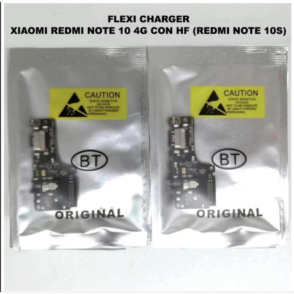 FLEKSIBEL / FLEXIBLE CHARGER XIAOMI REDMI NOTE 10 4G CON HF (REDMI NOTE 10S)