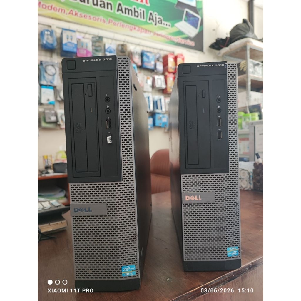 komputer dell optiplex 3010 intel core i5 3470 builtup second mulus siap pakai