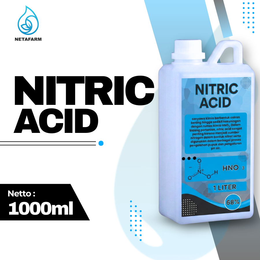 Nitric Acid 68% - HNO3 Kemasan 1 Liter