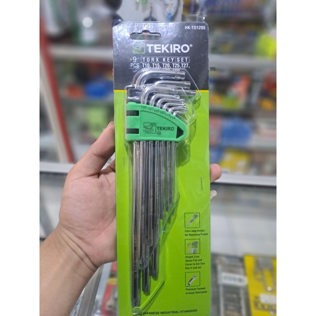 kunci L bintang set panjang Tekiro