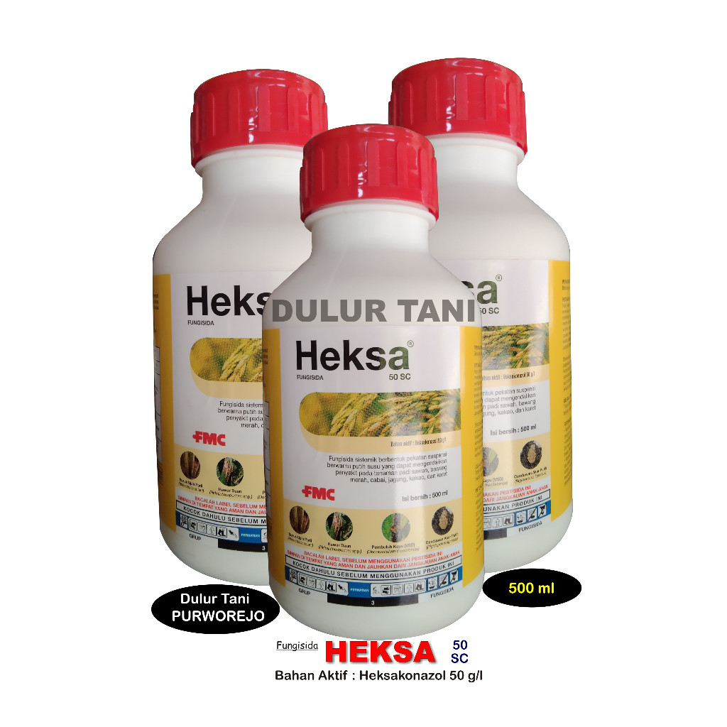 Fungisida HEKSA 500 ml Bahan Aktif Heksakonazol 50 g/l