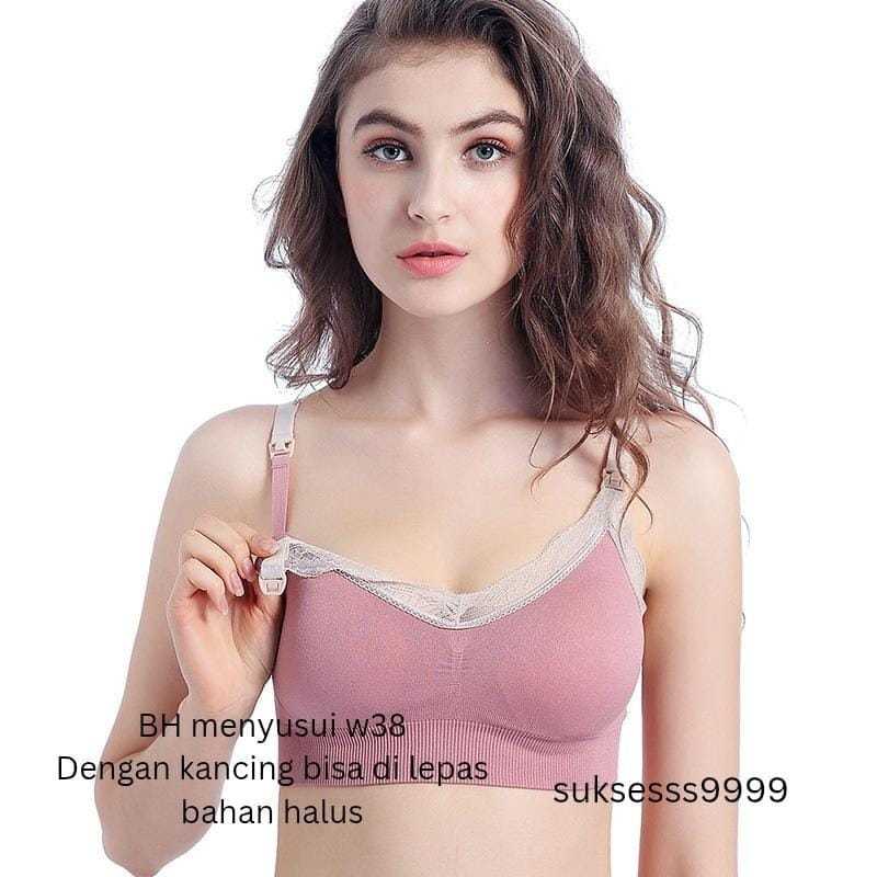 Bra Rajut Menyusui Super Elastis Tally W83 / BH Rajut Menyusui Maternity Lembut  dan nyaman tidak pa
