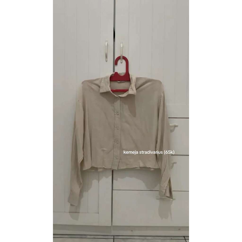 kemeja stradivarius