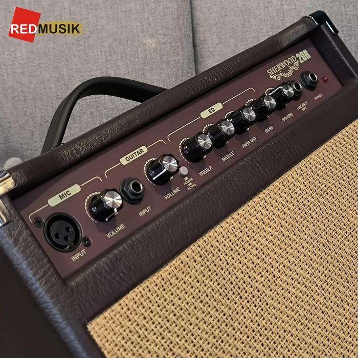 Ampli Gitar Akustik Carlsbro Sherwood 20R Guitar Acoustic Amplifier