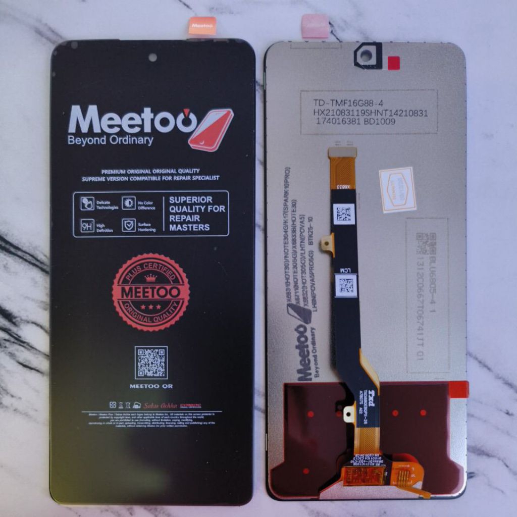 LCD TECNO SPARK 10 PRO / SPARK 20 PRO 4G&5G / POVA 5 / POVA 5 PRO 5G / POVA 6 NEO ORIGINAL MEETOO