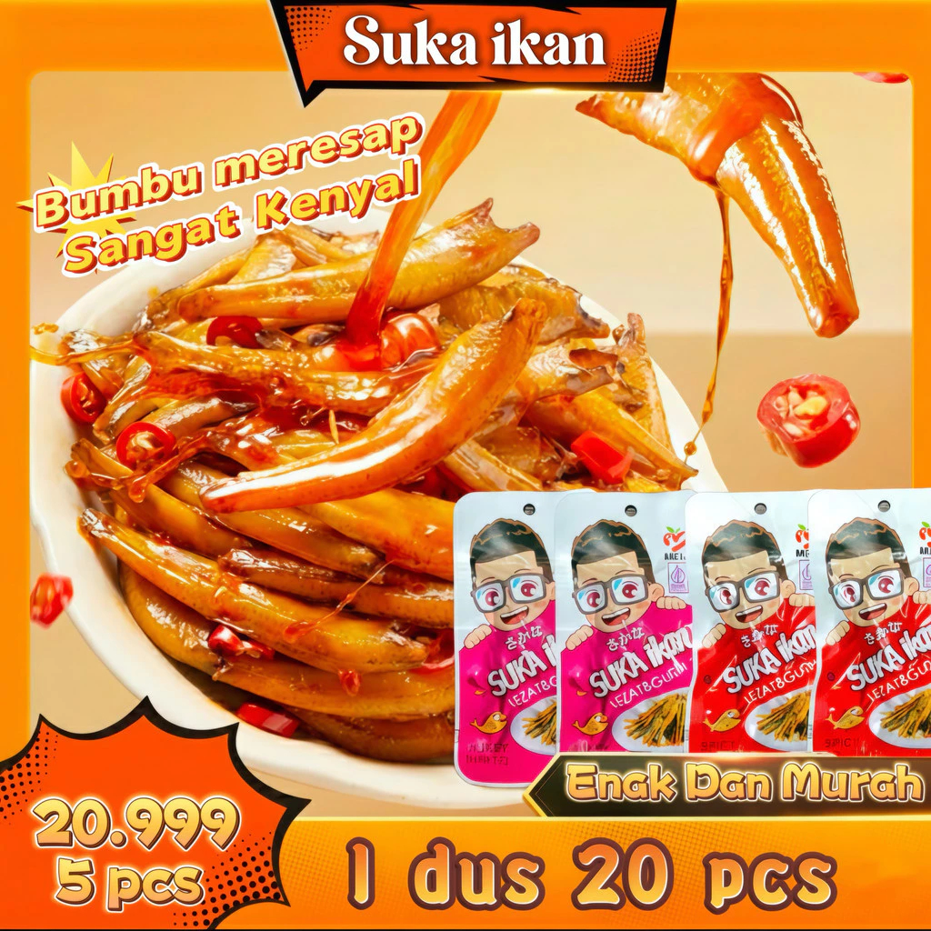 Anbolt-Toko bendera [HALAL] Ikan Teri/Snack/Cemilan