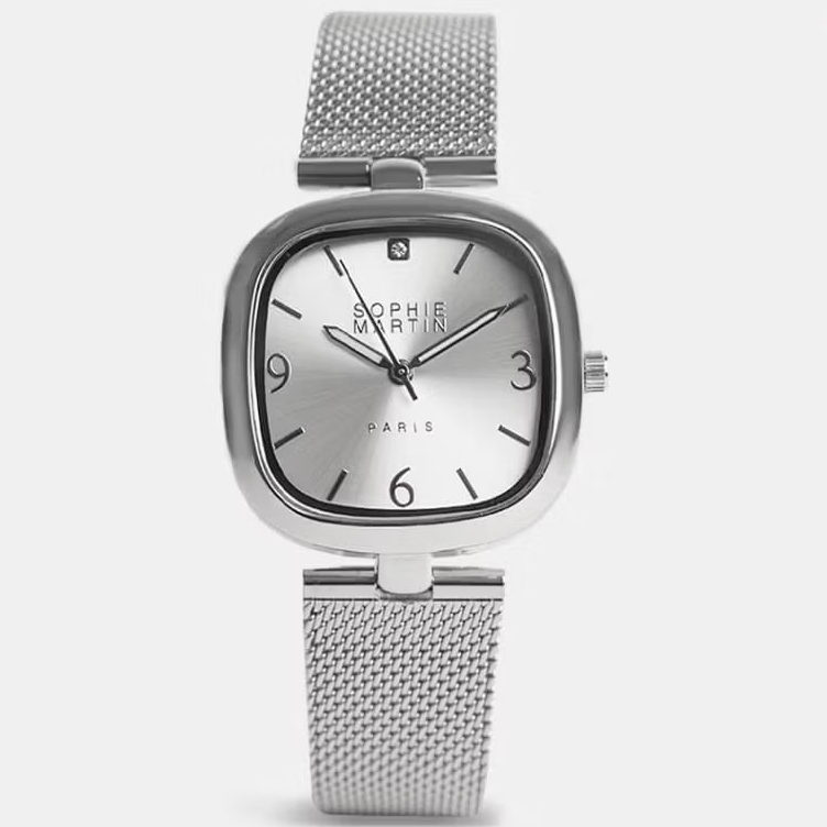 NEW ARRIVAL JAM TANGAN WANITA SOPHIE MARTIN PARIS JAM TANGAN STRAP ALLOY JAM TANGAN ANTI AIR PROMO T