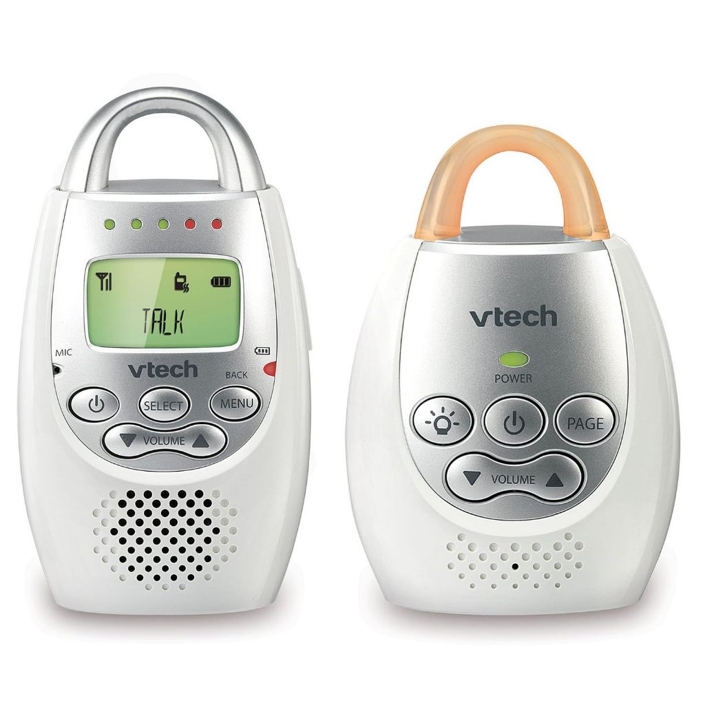 VTech Communications DM221 Audio Baby Monitor with up to 1,000 ft of Range, Vibrating Sound-Alert