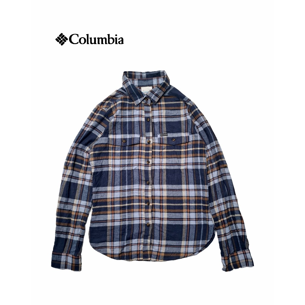 Kemeja Flanel Columbia Original – Flannel Shirt Outdoor Casual | Kondisi Mulus