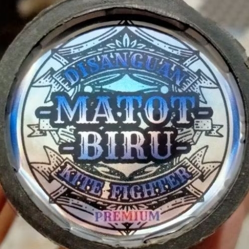 ( Gelasan Bocil spek SULTAN ) Gelasan matot YARD FULL bahan matot BIRU (sisa dari kincir racikan tur