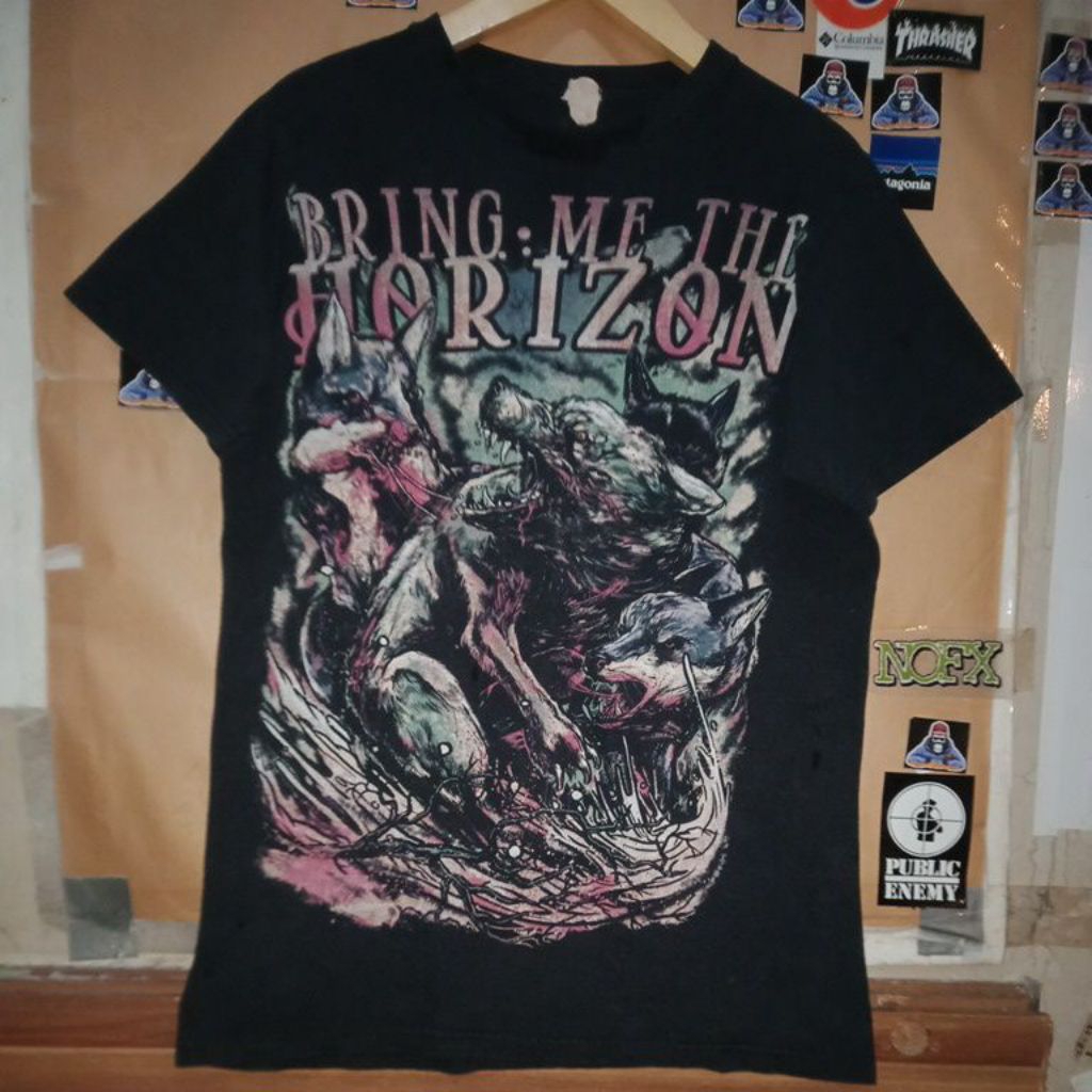 BMTH t-shirt built up [ontag bay island] vtg size M private collection original
