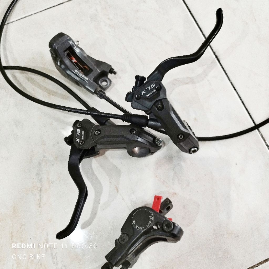 Brakeset Brake Set Rem Hidrolik Shimano SLX M665