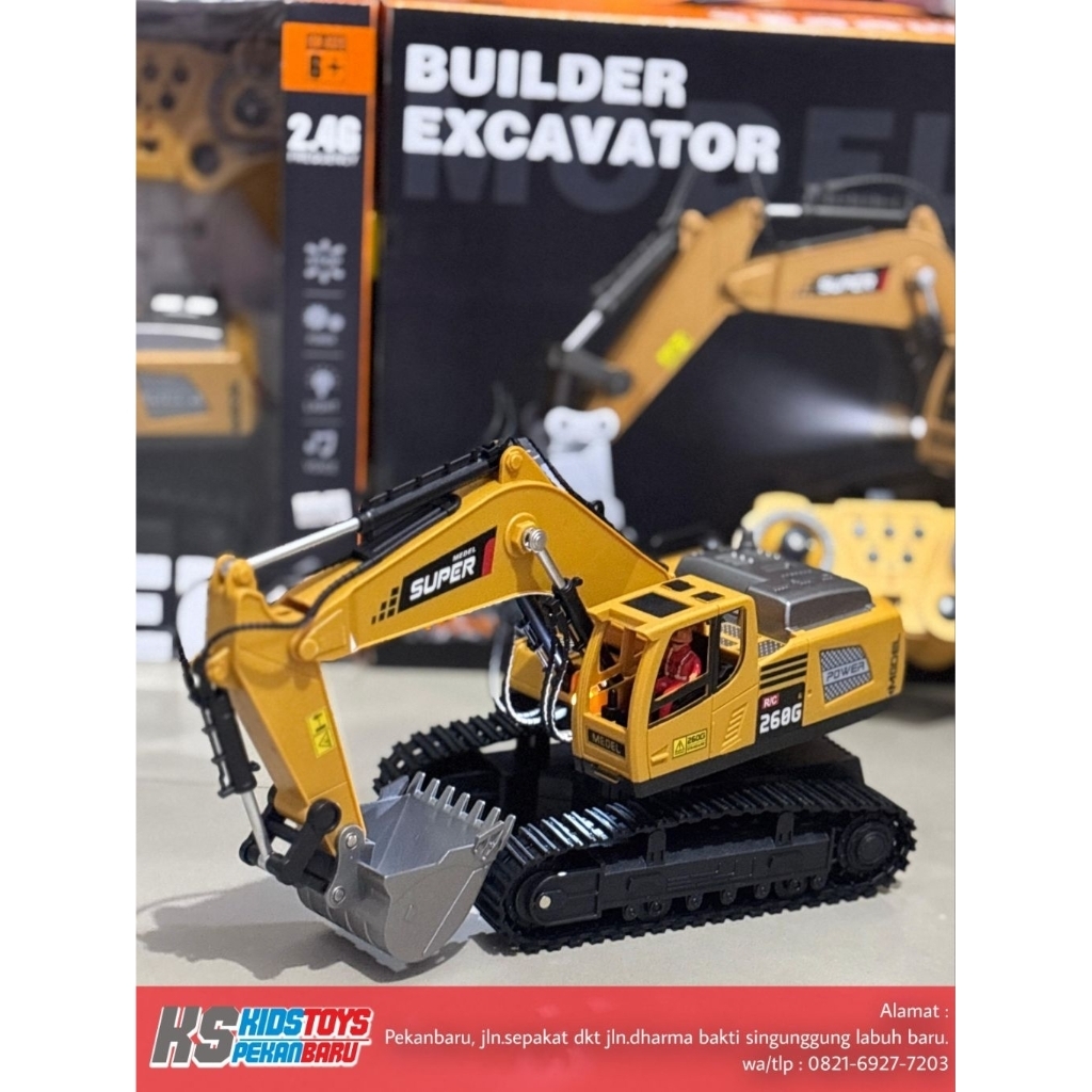 Excavator/BECO JUMBO mainan remote control