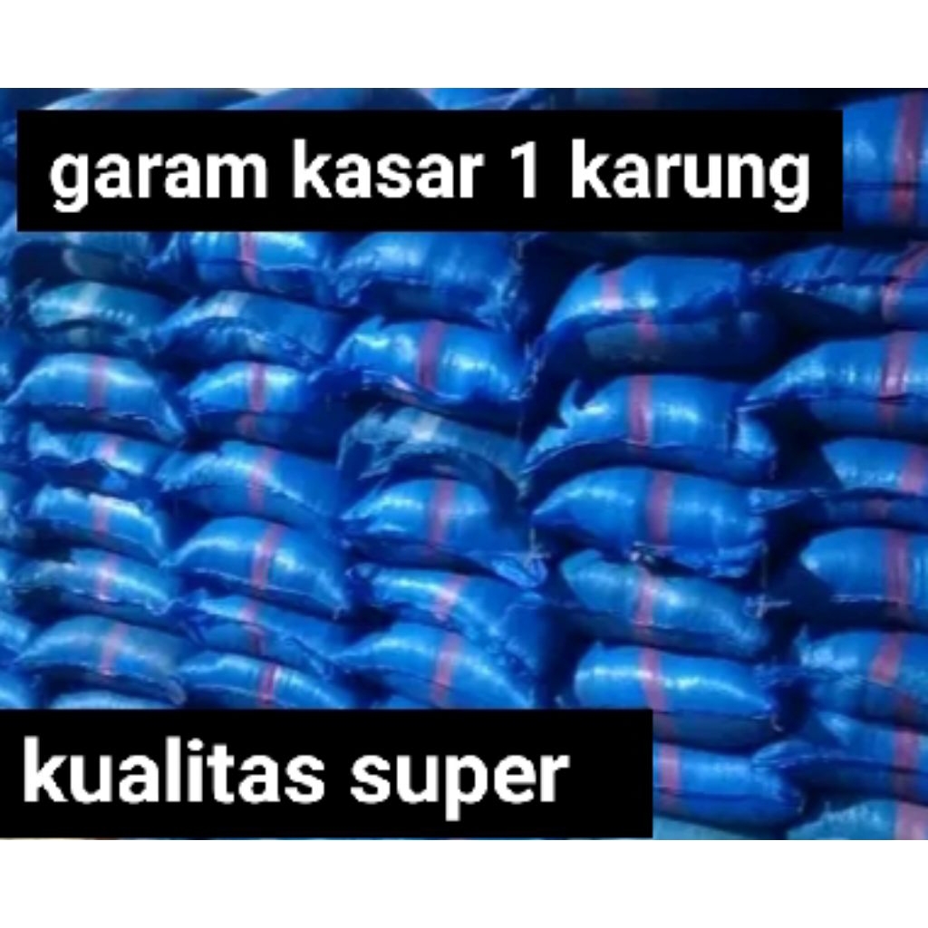 garam kasar 1 karung
