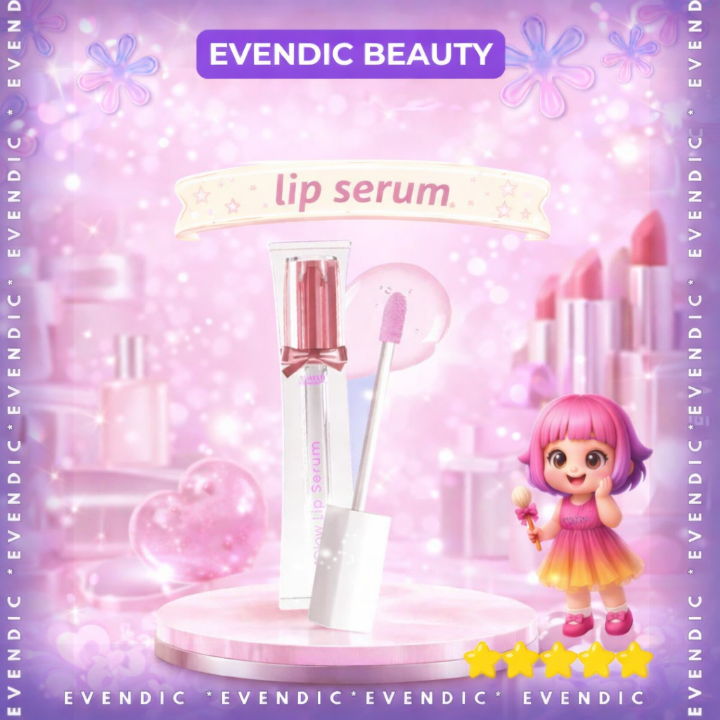 Animate Glow Lip Serum l Melembapkan Bibir | Evendic Beauty