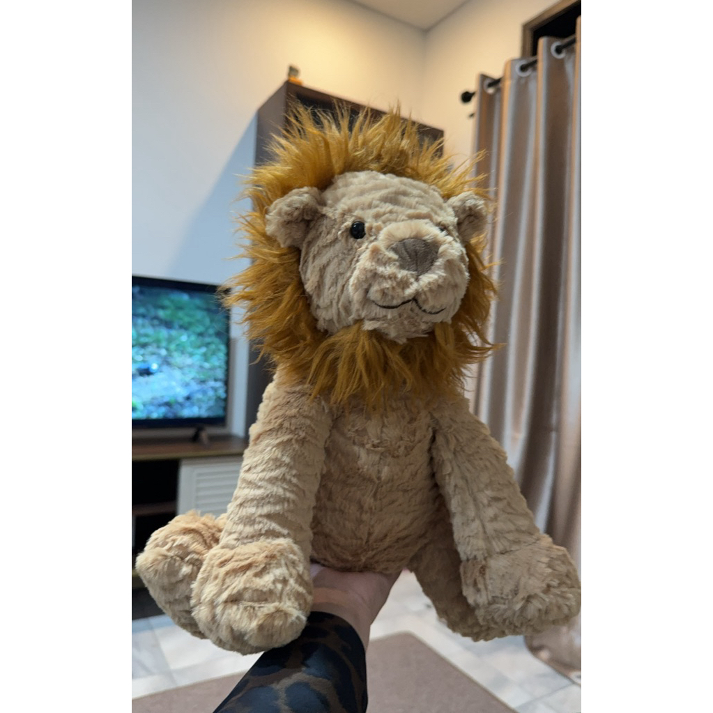 Jellycat fuddle wuddhle lion huge NWT