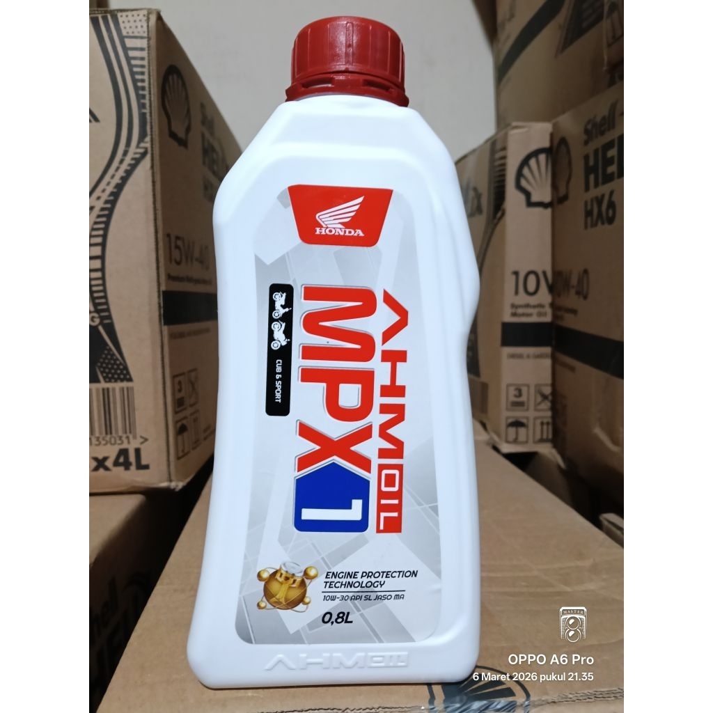 OLI OIL METIC HAM MPX1 0,8 OLI MOTOR 10W-30 OLI MOTOR METIC