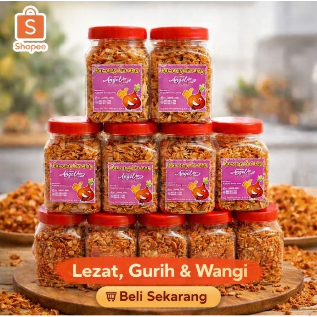 bawang goreng medan asli uk.100gr