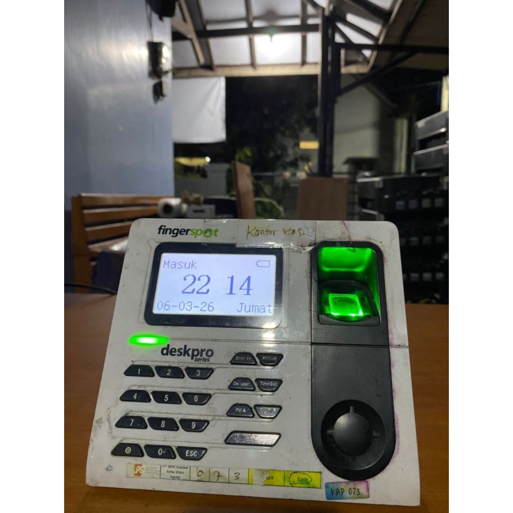 Mesin Absensi Fingerprint
