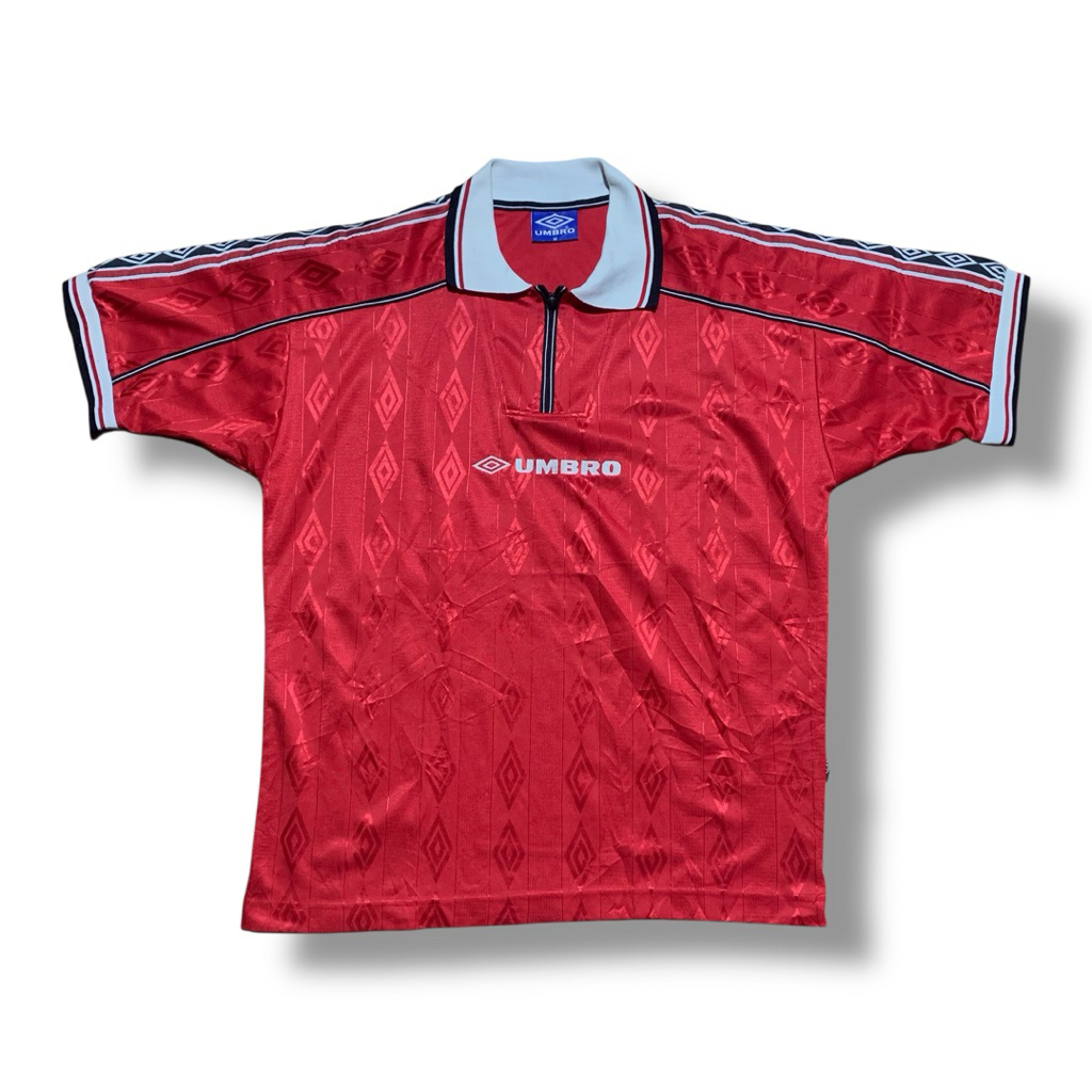 Vintage Umbro Manchester United Template Soccer Jersey