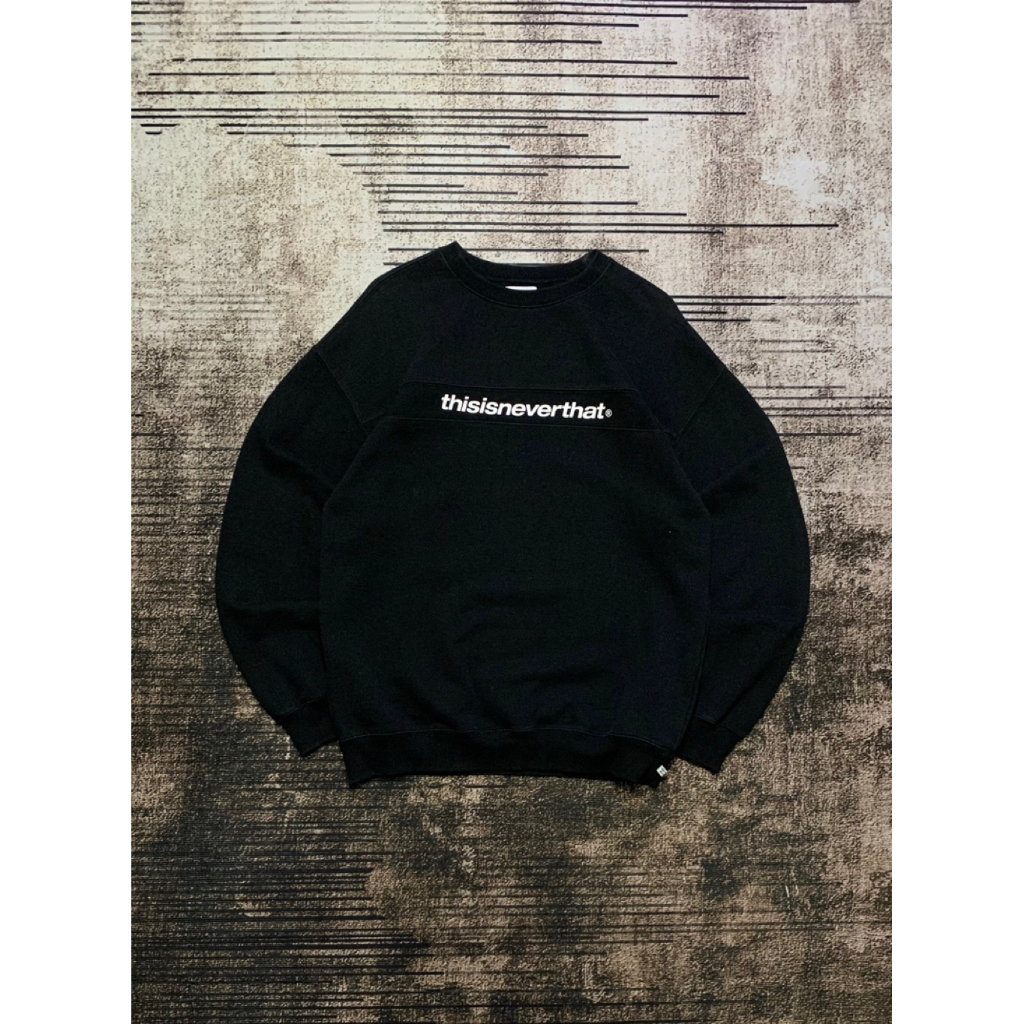 Crewneck Thisisneverthat Logo Depan Belakang CN0001 170326 Second