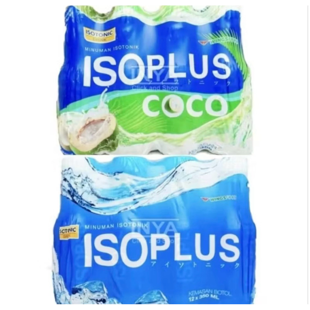 Minuman Isotonik ISOPLUS 12 Botol 350ml - Merehidrasi Tubuh, Menyeimbangkan Ion, Mudah Diserap